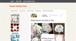 Desktop Screenshot of bouquetweddingflower.com